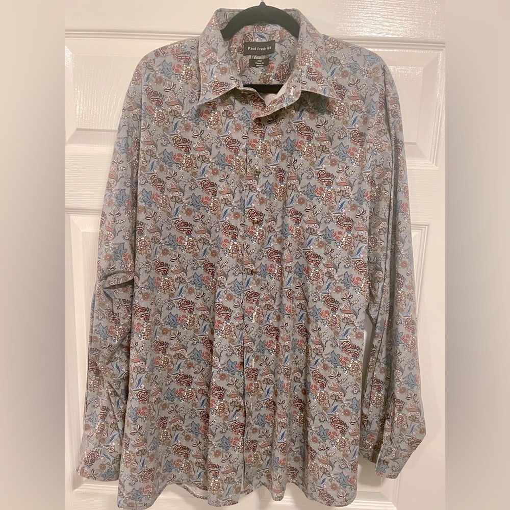 - A Paul Fredrick long sleeve shirt,
